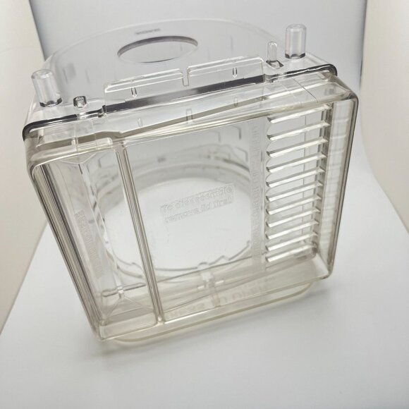 Ronco Popeil P400 Pasta Maker Mixing Bowl with Lid Replacement Parts - Picture 3 of 12